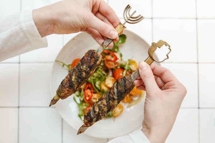 Grilled Beef Kebab Skewers - Kabob Recipe