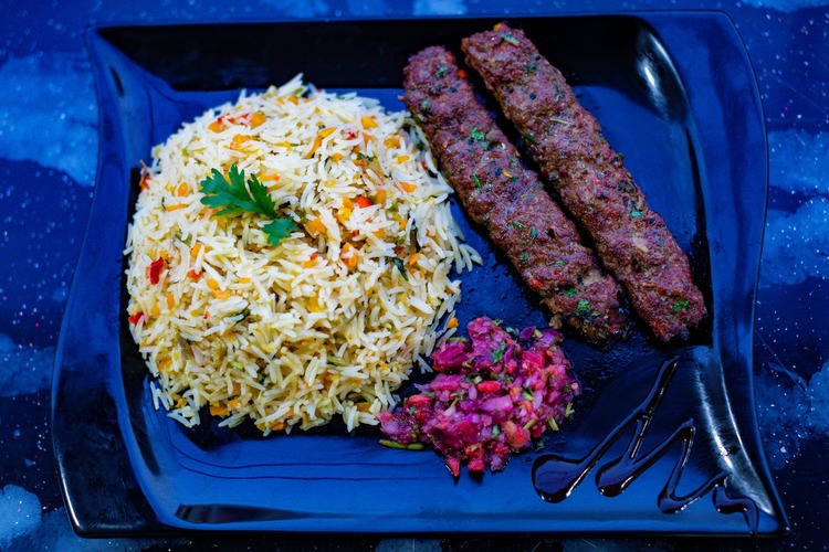 Kabob Recipe - Beef Kebabs and Fried Rice